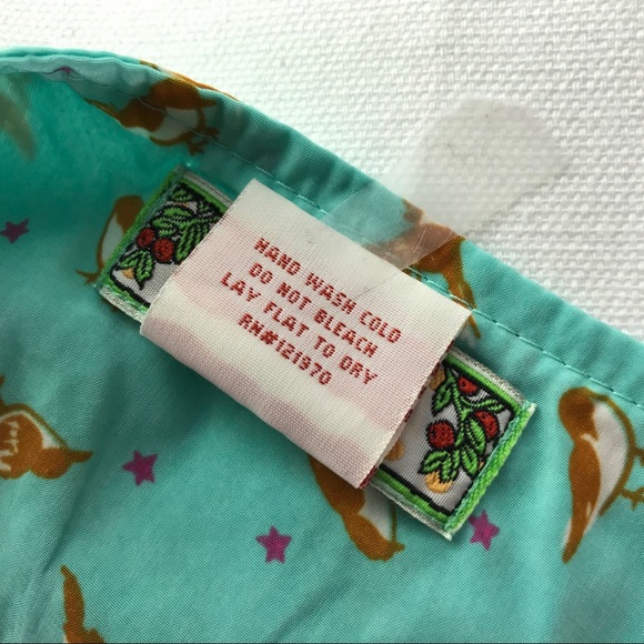 Flying Tomato Flowy Shorts Bird Star Detail - Picture 6 of 6